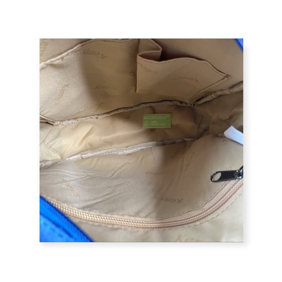 new Kemy’s ☀︎︎ Crossbody Purse Handbag Bag ☀︎︎ Elephant Print ☀︎ Navy Blue ☀︎ - Picture 14 of 16